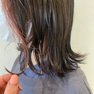 ミディアム カラー 似合わせ美髪ヘア✨ 天王寺．阿倍野🌈のヘアスタイル