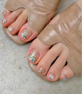 ネイル 甲府市徳行 🧸prunelleのネイルデザイン