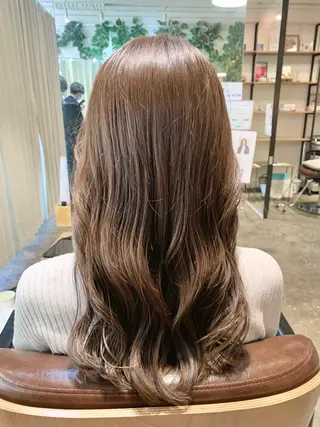 ロング カラー オリーブ/縮毛矯正 /スパ/たっくんのヘアスタイル