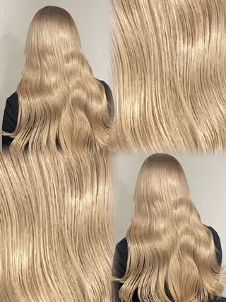 ロング カラー ベレーザ渋谷所属・圧倒的クオリティのブ リーチ/Tomokiのヘアスタイル