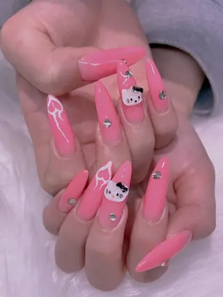 ネイル 長さだし専門店 M2　rikaのネイルデザイン