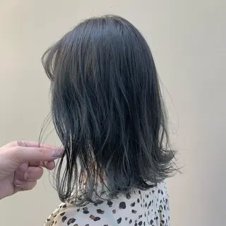 セミロング カラー SALOWIN表参道店所属・マンツーマン×半個室 まちだきょうすけのヘアスタイル