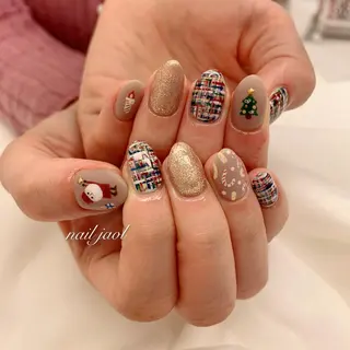 セミロング nail jaol池袋店所属・ネイルJaol 池袋のネイルデザイン