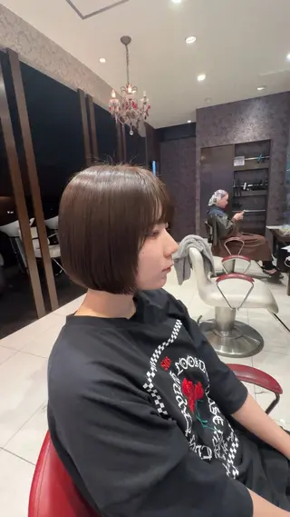 ショート 益野 凌のヘアスタイル