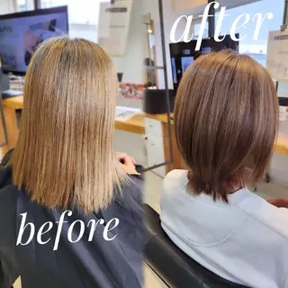 カラー 筒井 昭秀のヘアスタイル