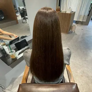 ロング カラー Mimi🎀 ブリーチなしＷカラーのヘアスタイル