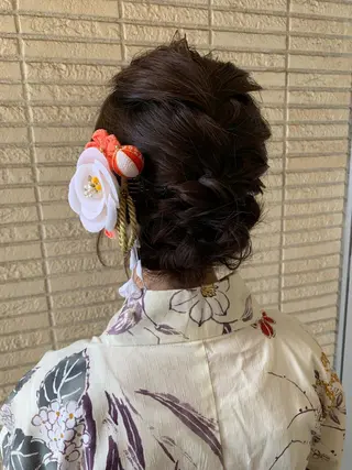 ヘアアレンジ nailist🍒 ヤマザキのネイルデザイン