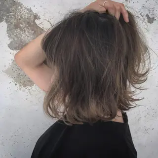 ミディアム カラー 髪質改善ストレート/レイヤーカット/Lee  Horie所属・髪質改善&縮毛矯正 池本　有宏のヘアスタイル