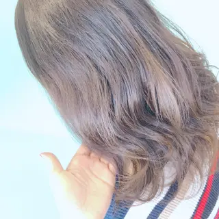 ミディアム カラー ヘアアレンジ たかはし まいのヘアスタイル