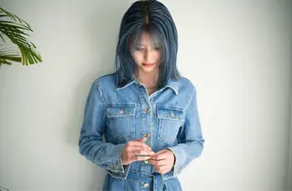 ミディアム femme所属・femme YUIのヘアスタイル