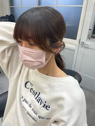 ロング 池袋/韓国/レイヤー 髪質改善/村上けいとのヘアスタイル