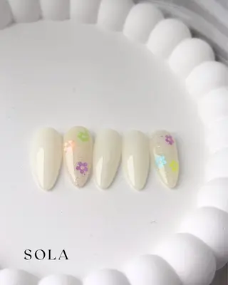 ネイル ほそかわ さき-SOLAのネイルデザイン