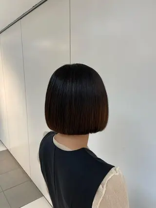 ショート 🐬脱白髪染めカラー 清水大世🐬のヘアスタイル