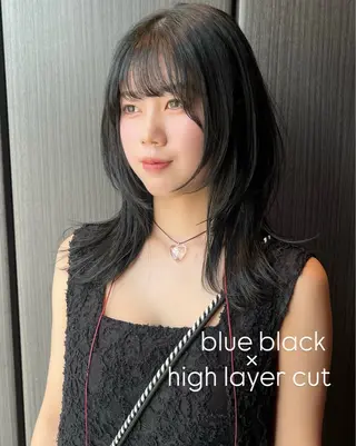 ミディアム trico心斎橋 ナツミのヘアスタイル