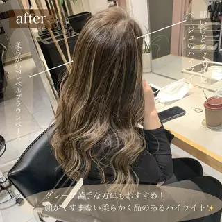 ロング カラー Bree"ze所属・大河原 修太のヘアスタイル