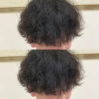 パーマ メンズ 年間2000名担当◎ パーマ職人/仲原佑樹のヘアスタイル