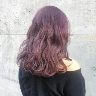 カラー ulu名古屋栄所属・落合しほ/韓国ヘア/ 髪質改善/縮毛矯正のヘアスタイル