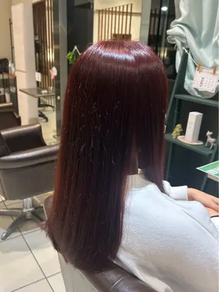 セミロング 手塚 佑樹のヘアスタイル