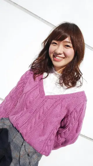 セミロング over two所属・over two  藤が丘のヘアスタイル