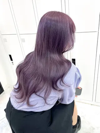 カラー ⭐️ハイトーン⭐️ 💕SAKURA💕のヘアスタイル