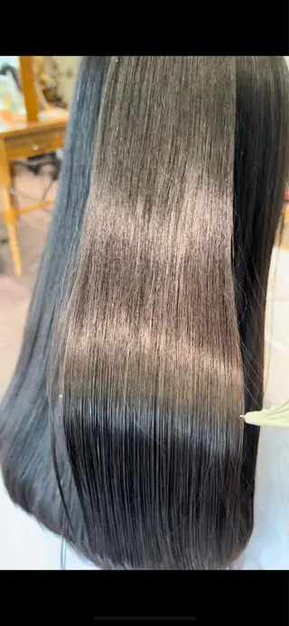 ロング カノエ下関熊野店 /スタッフモデルのヘアスタイル