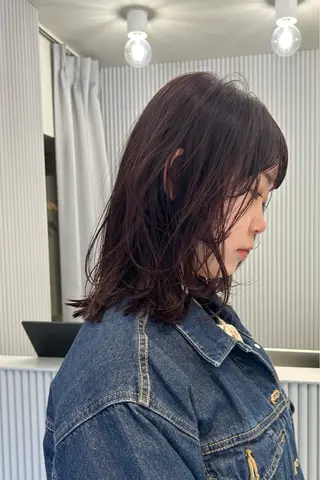 ミディアム カラー キッズ じゅわっと暖色カラー 🍊Moemiのヘアスタイル