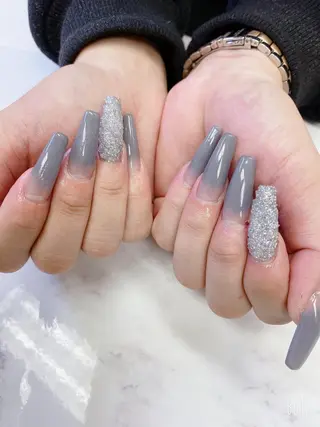 ロング JNA認定講師🌸 RIEのネイルデザイン