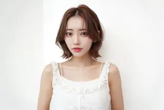 ミディアム カラー 渋谷ボブ/レイヤー ボブ田中航平のヘアスタイル