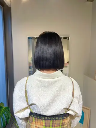 ショート パーマ 髪質改善マスター 長尾勇弥/梅田中津のヘアスタイル