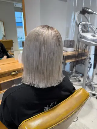 カラー 鈴木弥月/大人ボブ× 透明感カラーのヘアスタイル