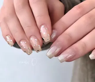 ネイル 大人可愛いネイル🎗 Hinaのネイルデザイン