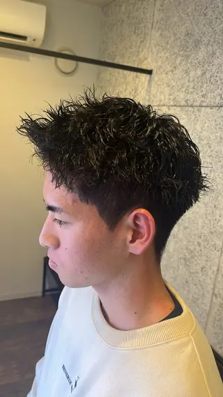 パーマ カノエ松江学園店 田村陸のヘアスタイル