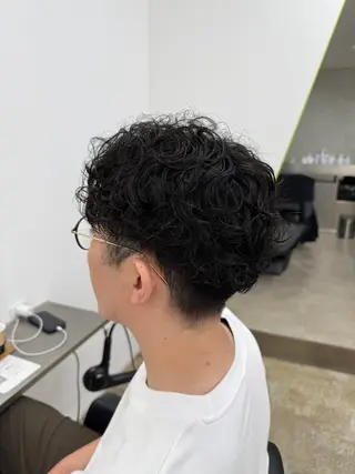 ショート 柏/メンズパーマ/ ナチュラル/颯寿のヘアスタイル