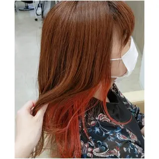 カラー ミディアム arte pelo 辻のヘアスタイル