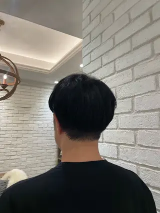 メンズ シモカワ マシロのヘアスタイル