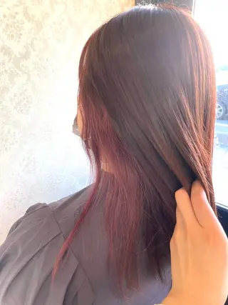 カラー ヒヨシ ルナのヘアスタイル