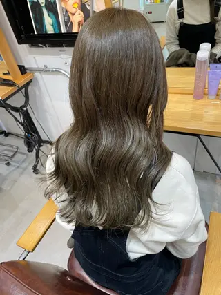 ロング 🦋顔周りカット/レ イヤー/ユリ🦋のヘアスタイル