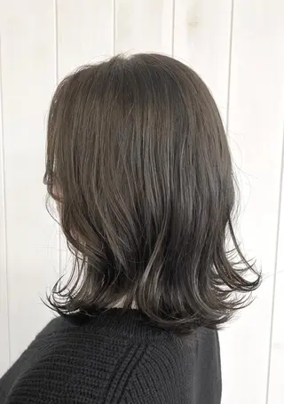 ミディアム Strawberry所属・原田 志保のヘアスタイル