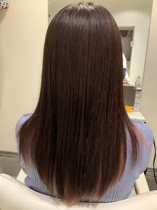 ロング 原谷 一成のヘアスタイル
