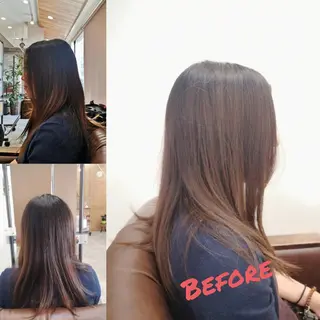 カラー セミロング N°emirai溝口 MG 🌈梶谷龍吾のヘアスタイル