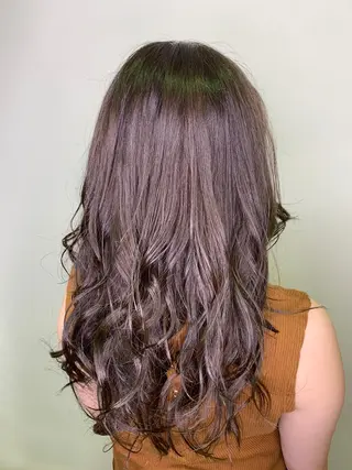 ロング カラー ヘアアレンジ 今村 愛美のヘアスタイル