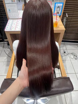 ロング 吉田 美優のヘアスタイル