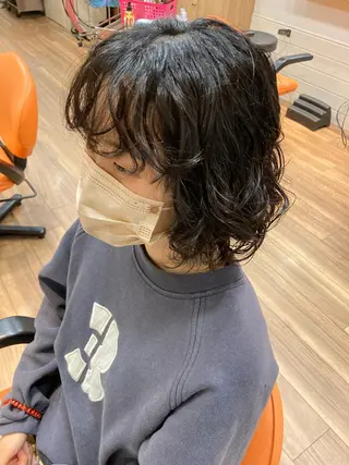 ショート パーマ okuda yuukiのヘアスタイル