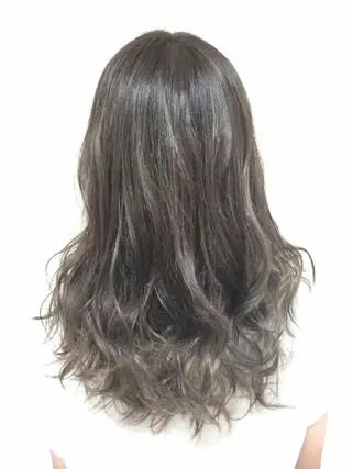 セミロング ロング カラー 【Sweep】おじま のぞみのヘアスタイル