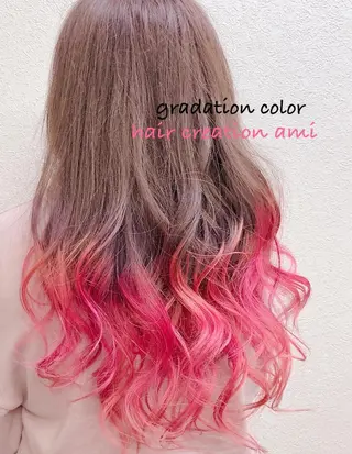 ロング あびこ amiのヘアスタイル