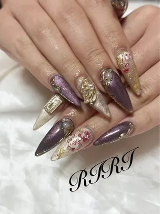 ネイル riri オーナーのネイルデザイン