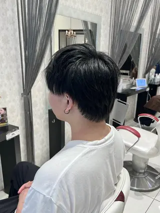 ショート メンズ 松原 梨華のヘアスタイル