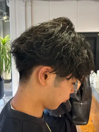 ショート ✨透明感カラー特化/ シャドウパーマ特化✨のヘアスタイル