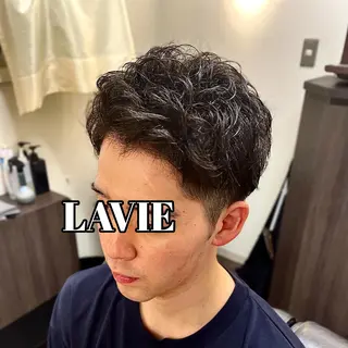 ミディアム メンズ ラヴィニュースタンダードバーバー中野店所属・💈TAMOGAMI AMI💈のヘアスタイル