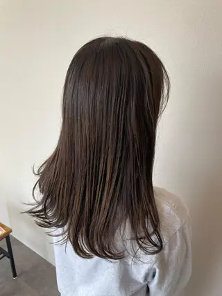 セミロング ボブ/髪質改善/ soiナカジママドリのヘアスタイル